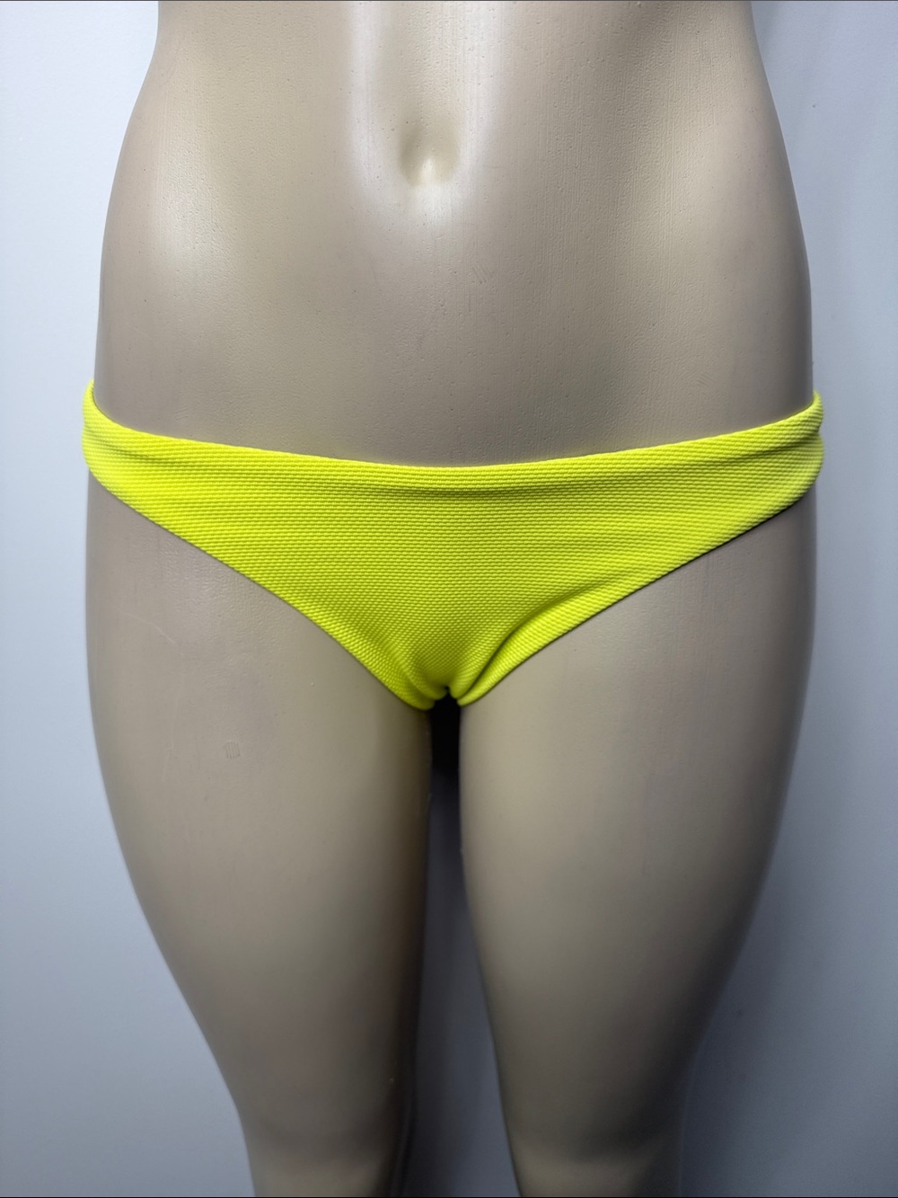 Eberjey Neon Yellow Low-Rise Bikini Bottom
